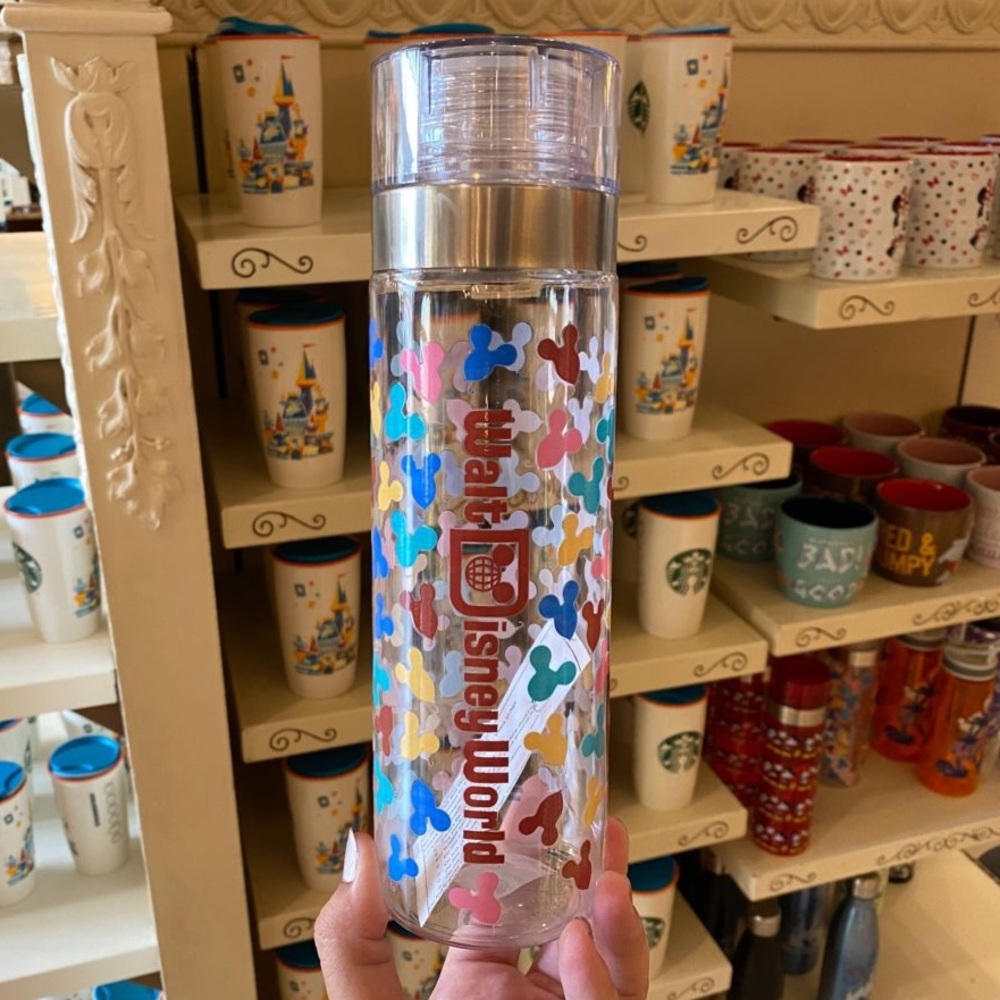 Walt Disney World Balloons Plastic Water Bottle
